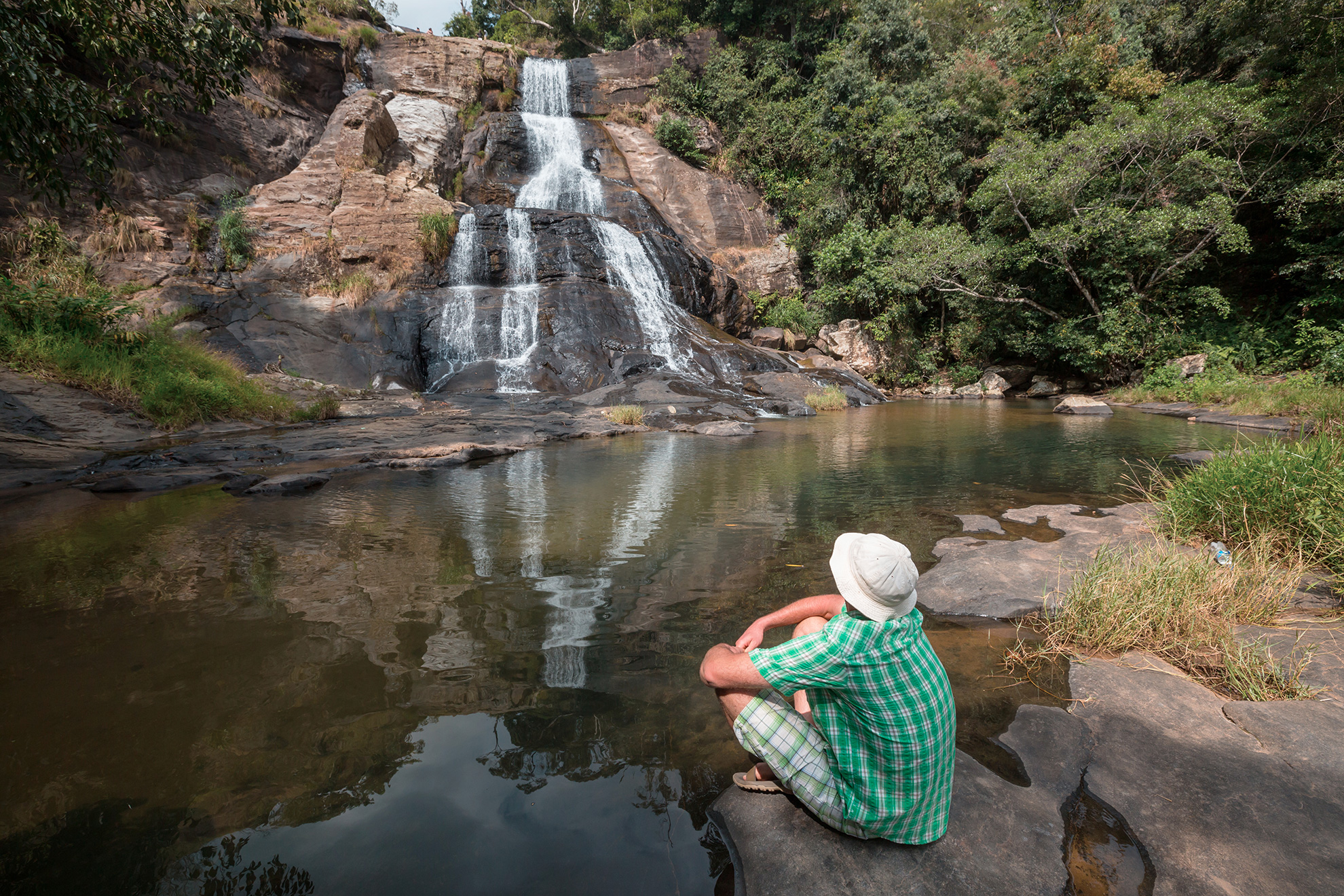 Wasserfall Sri Lanka